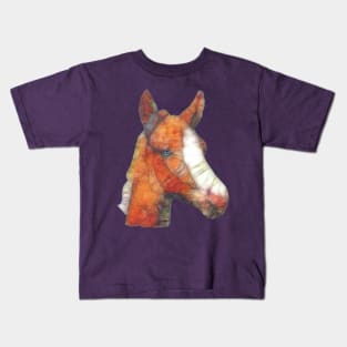 abstract foal Kids T-Shirt